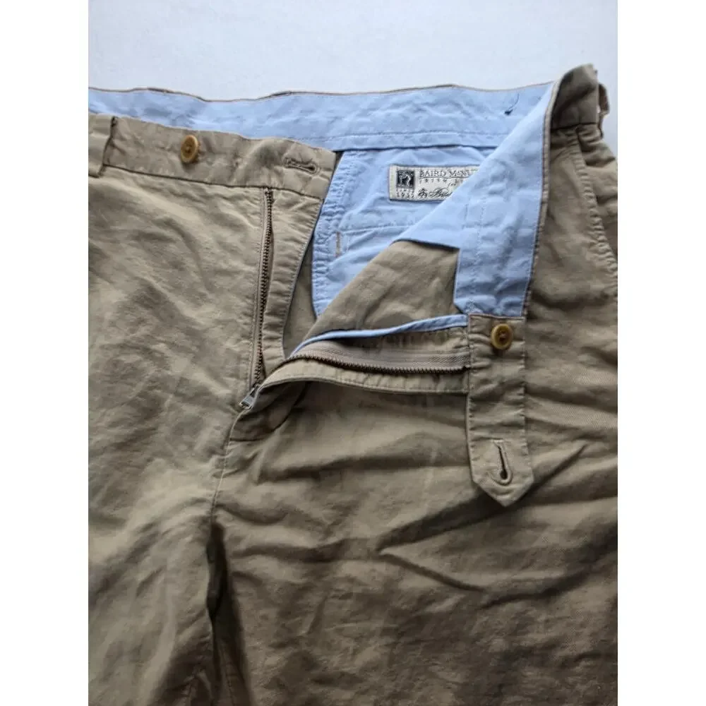 Baird McNutt Brothers Brothers Irish Linen Short Size 38